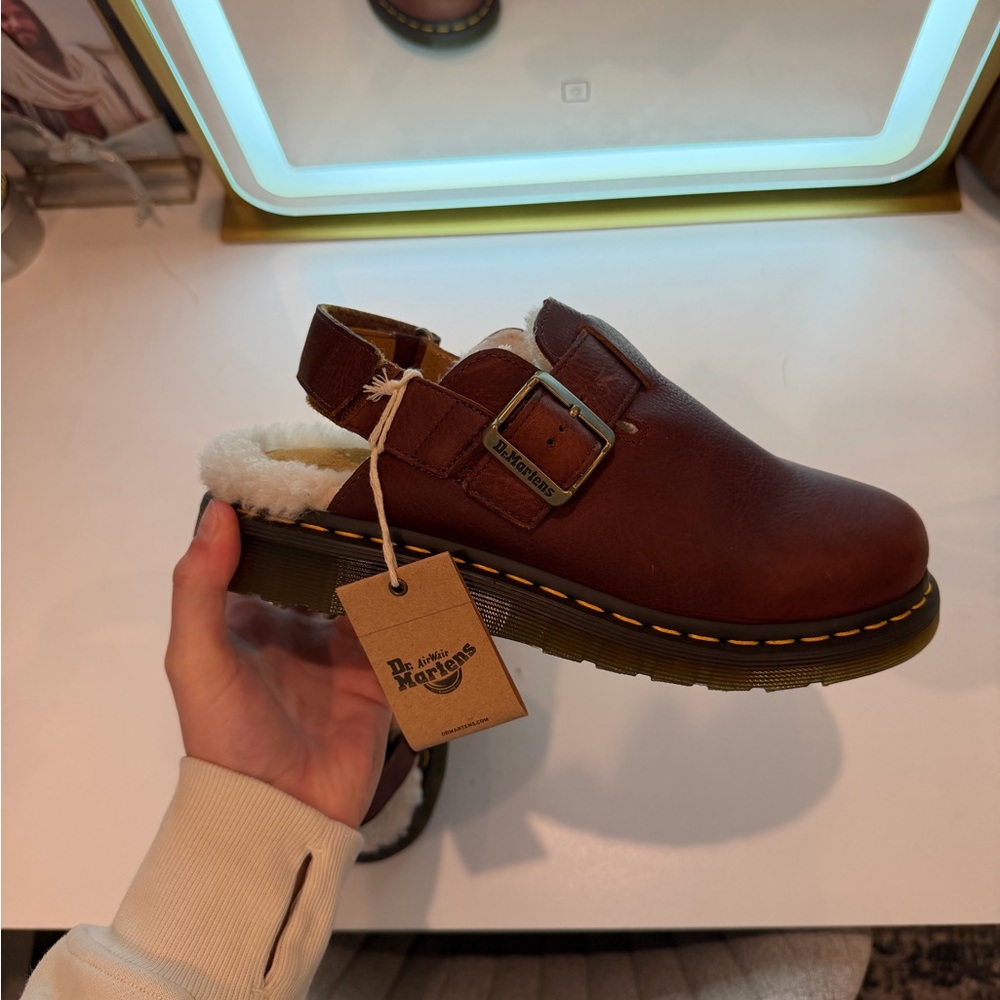 Women's Dr Martens Jorge II Fur Lined Mules